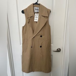 Zara - Khaki Trench Dress